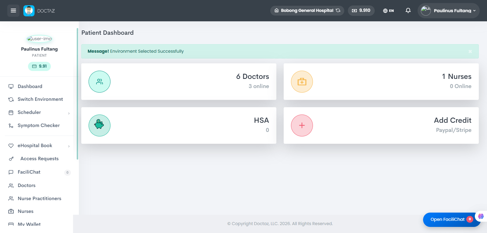 Patient Dashboard