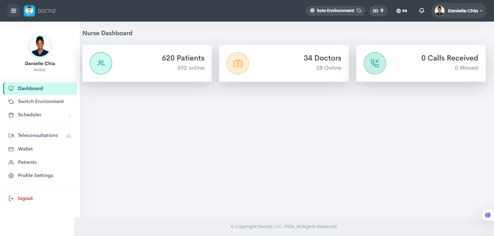 Access Nurse Dashboard