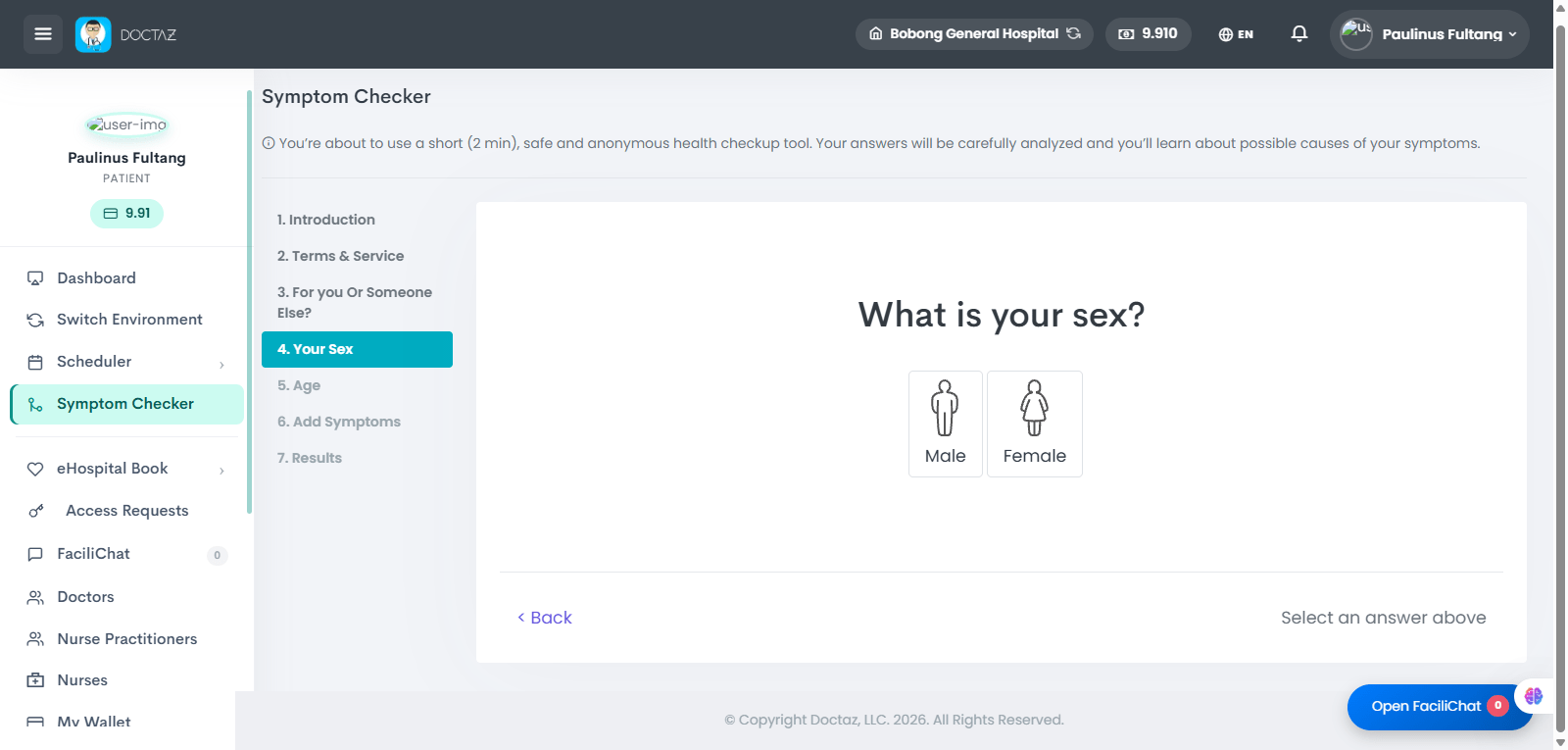 Select User