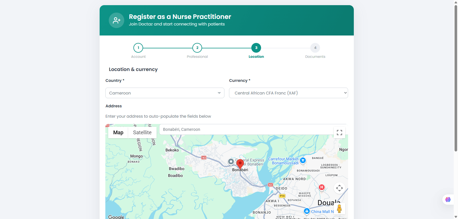 Provide Location Information