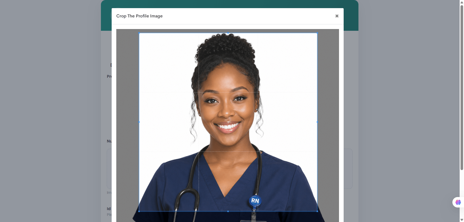 Crop Profile Image